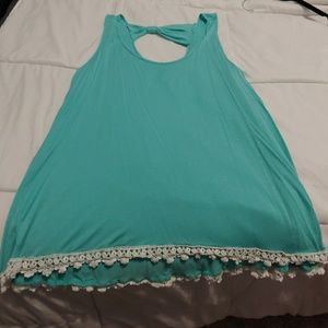 Teal tank